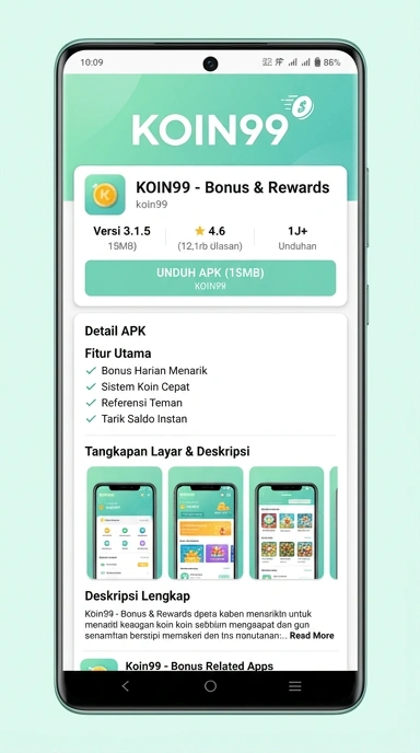 Unduh APK koin99 untuk Pengguna Android di Indonesia
