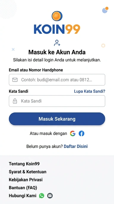Masuk Akun Koin99: Oke, Siap Beraksi!
